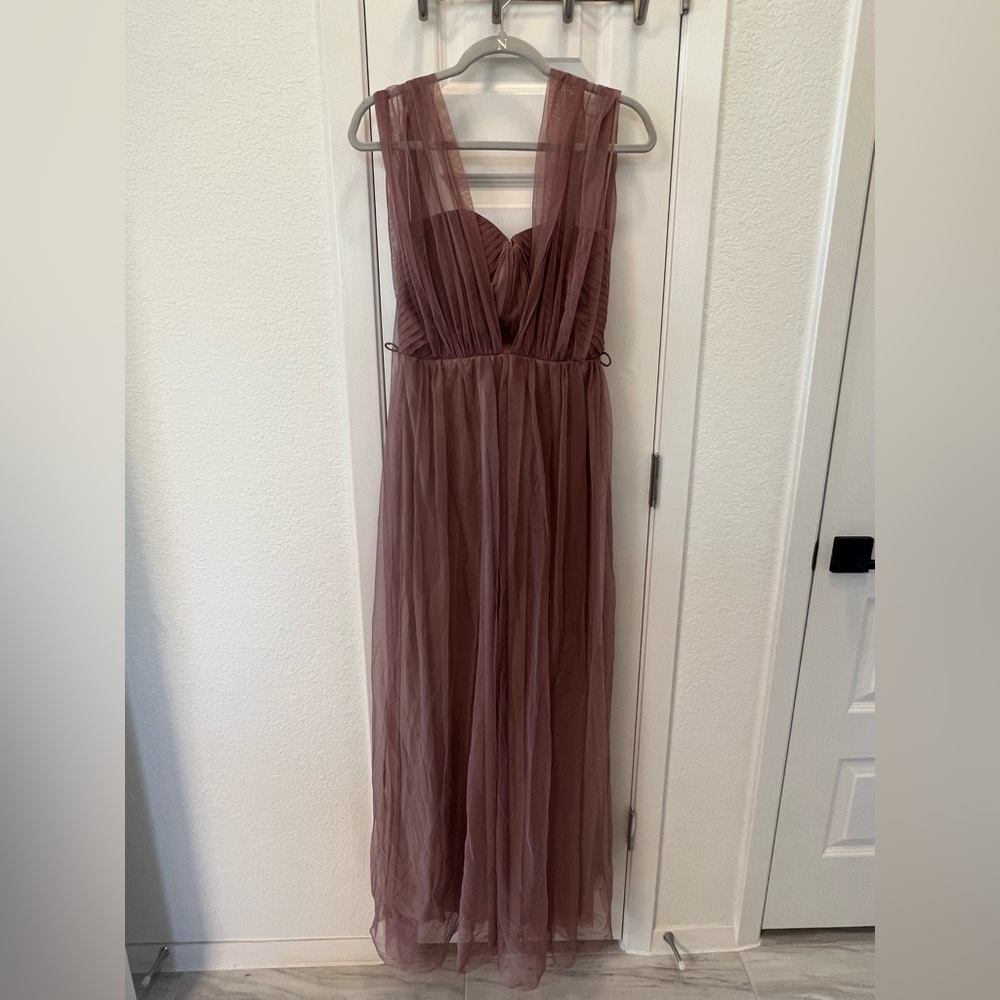 Birdy grey- CHRISTINA CONVERTIBLE DRESS- sandy mauve. Bridesmaid dress